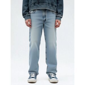 90s Vintage Calvin Klein CK Jeans Men’s 34 Straight Leg Light Wash Distressed